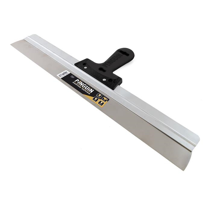 PINGUIN EMPIRE COUTEAU À ENDUIRE - 600 X 0,4 MM , INOX, MANCHE NOIR, SOFT-GRIP PINGUIN EMPIRE COUTEAU À ENDUIRE - 600 X 0,4 MM , INOX, MANCHE NOIR, SOFT-GRIP